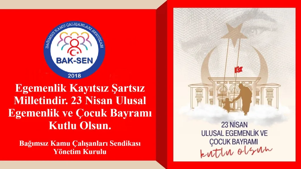 23 Nisan Ulusal Egemenlik Ve Çocuk Bayramımız Kutlu Olsun.