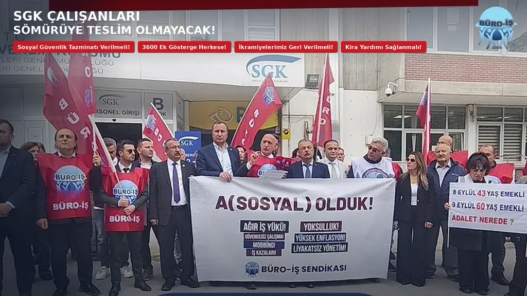 Sosyal Güvenlik Haftasında Sgk Emekçilerinin Sesi Olduk. - Görsel 1