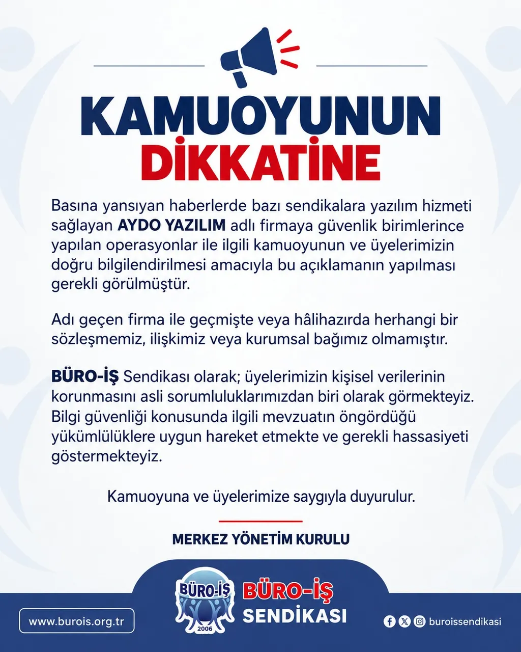 Kamuoyunun Dikkatine