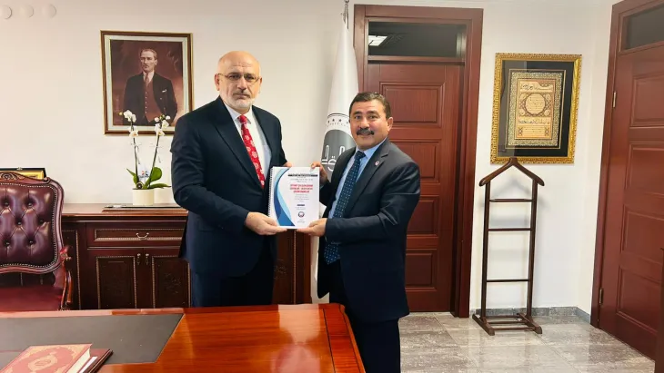 Diyanet Birlik Sen’den İnsan Kaynaklarından Sorumlu Diyanet İşleri Başkan Yardımcısı Hafız Osman Şahin’e Ziyaret