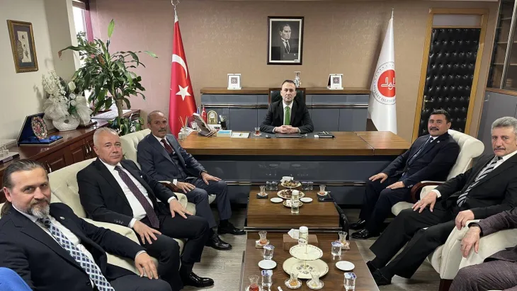 Diyanet Birlik Sen’den Rehberlik Ve Teftiş Başkanı Mehmet Aslan’a Ziyaret