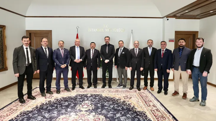 İstanbul İl Müftümüz Doç. Dr. Emrullah Tuncel’e “hayrılı Olsun” Ziyareti