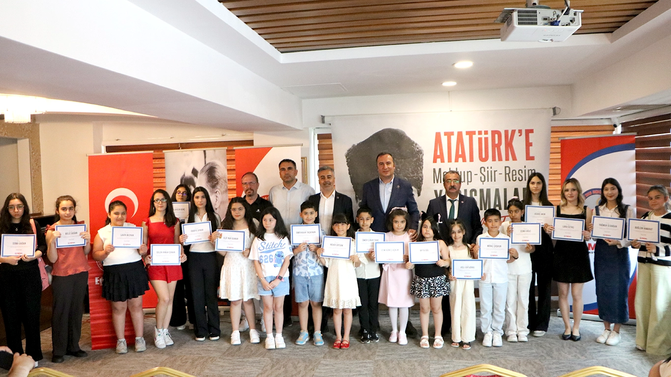 ÇOCUKLARDAN ATATÜRK'E ŞİİR-MEKTUP-RESİM YARIŞMAMIZIN ÖDÜL TÖRENİNİ GERÇEKLEŞTİRDİK! - Gorsel 3