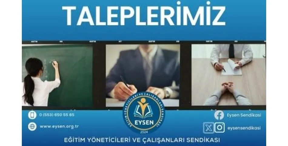 TALEPLERİMİZ