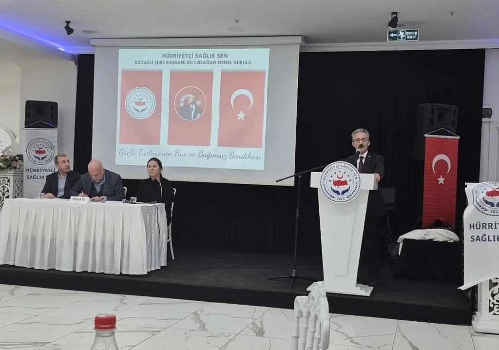 Hürriyetci Sağlık Sen Kocaeli Şube 1. Olağan Kongresini Yaptı - Gorsel 3