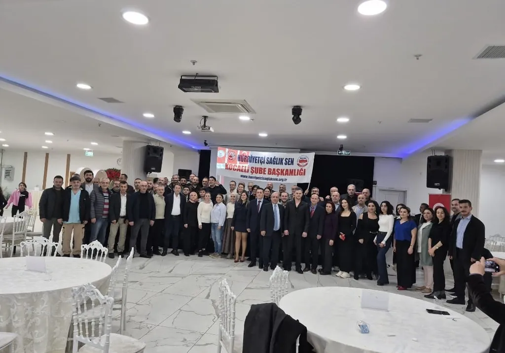 Hürriyetci Sağlık Sen Kocaeli Şube 1. Olağan Kongresini Yaptı - Görsel 1
