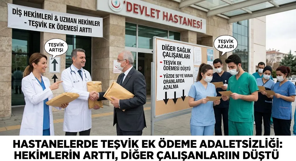Hürriyetçi Sağlık Sen’den Teşvik Ek Ödemesi Tepkisi!