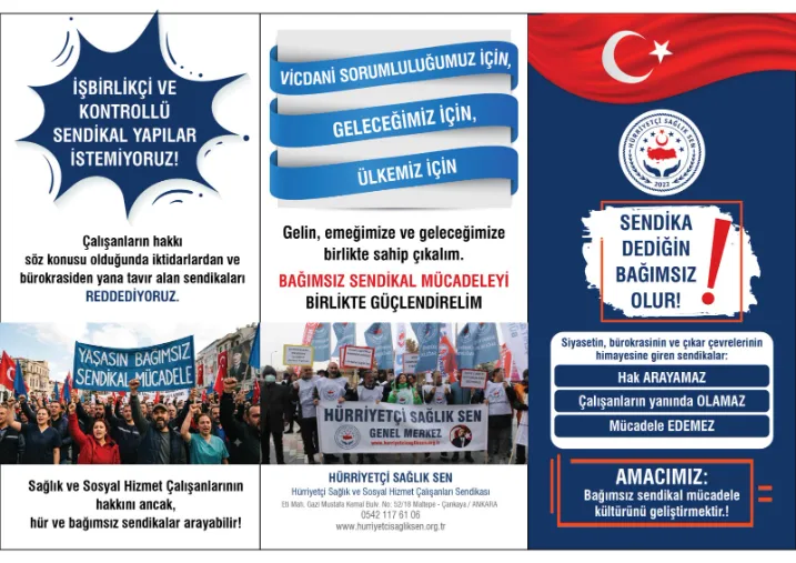 SENDİKA DEDİĞİN BAĞIMSIZ OLUR
