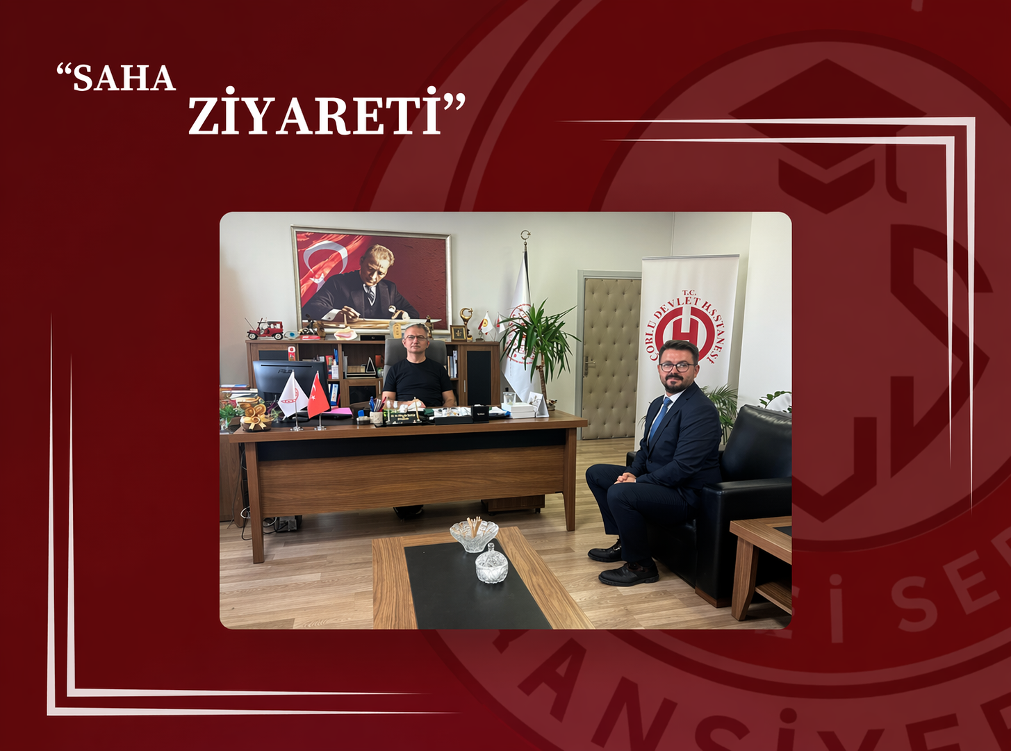 SAHA ZİYARETİ