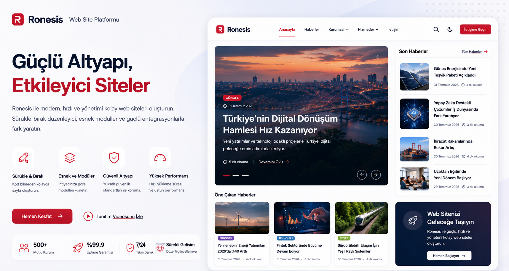 Hayalinizdeki Web Sitesini Oluşturun