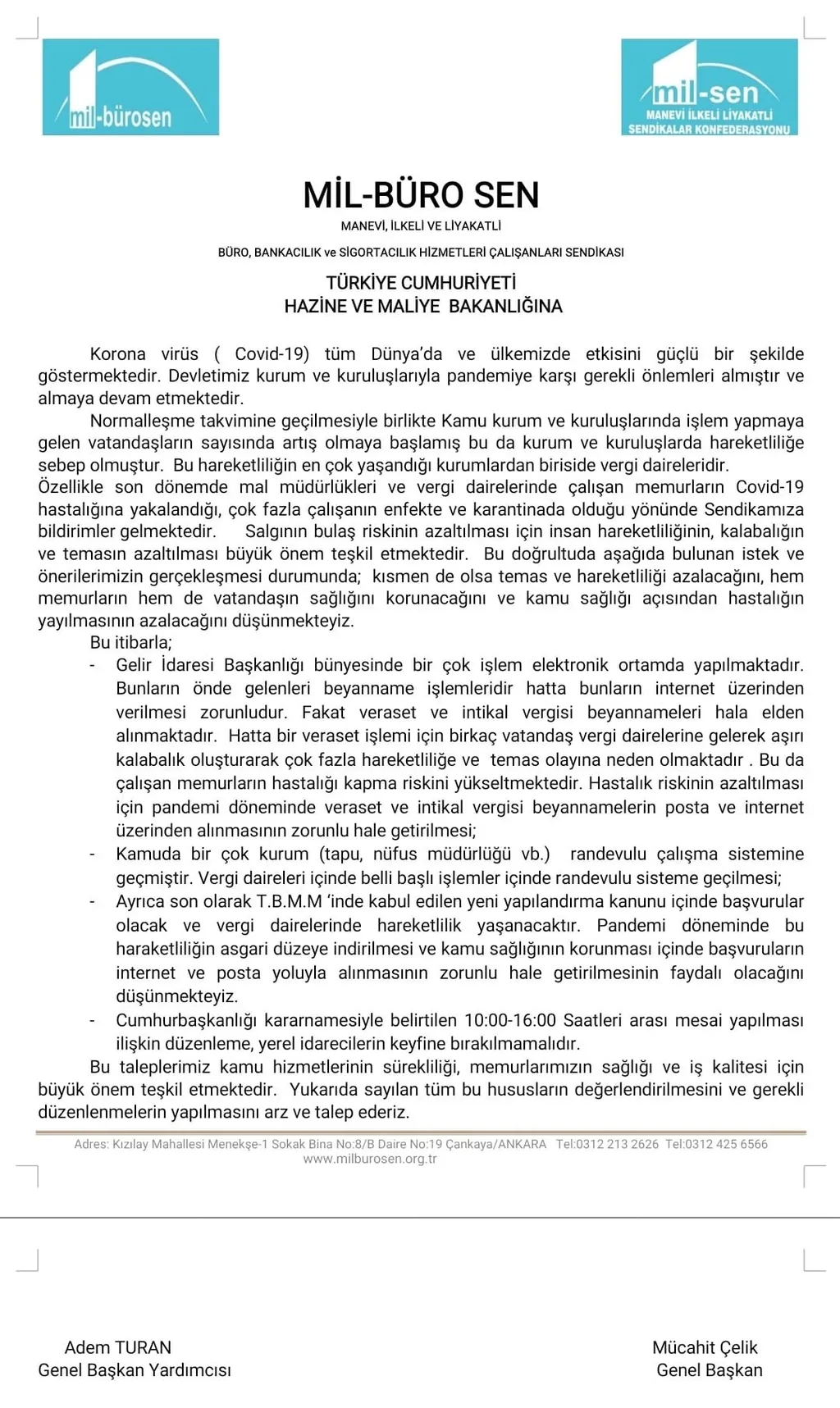 Defterdarlık Ve Vergi Daireleri Kovid Alarmı Veriyor. - Gorsel 2