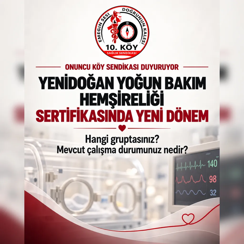 Yenidoğan Yoğun Bakım Hemşireliği Sertifikasında Yeni Dönem