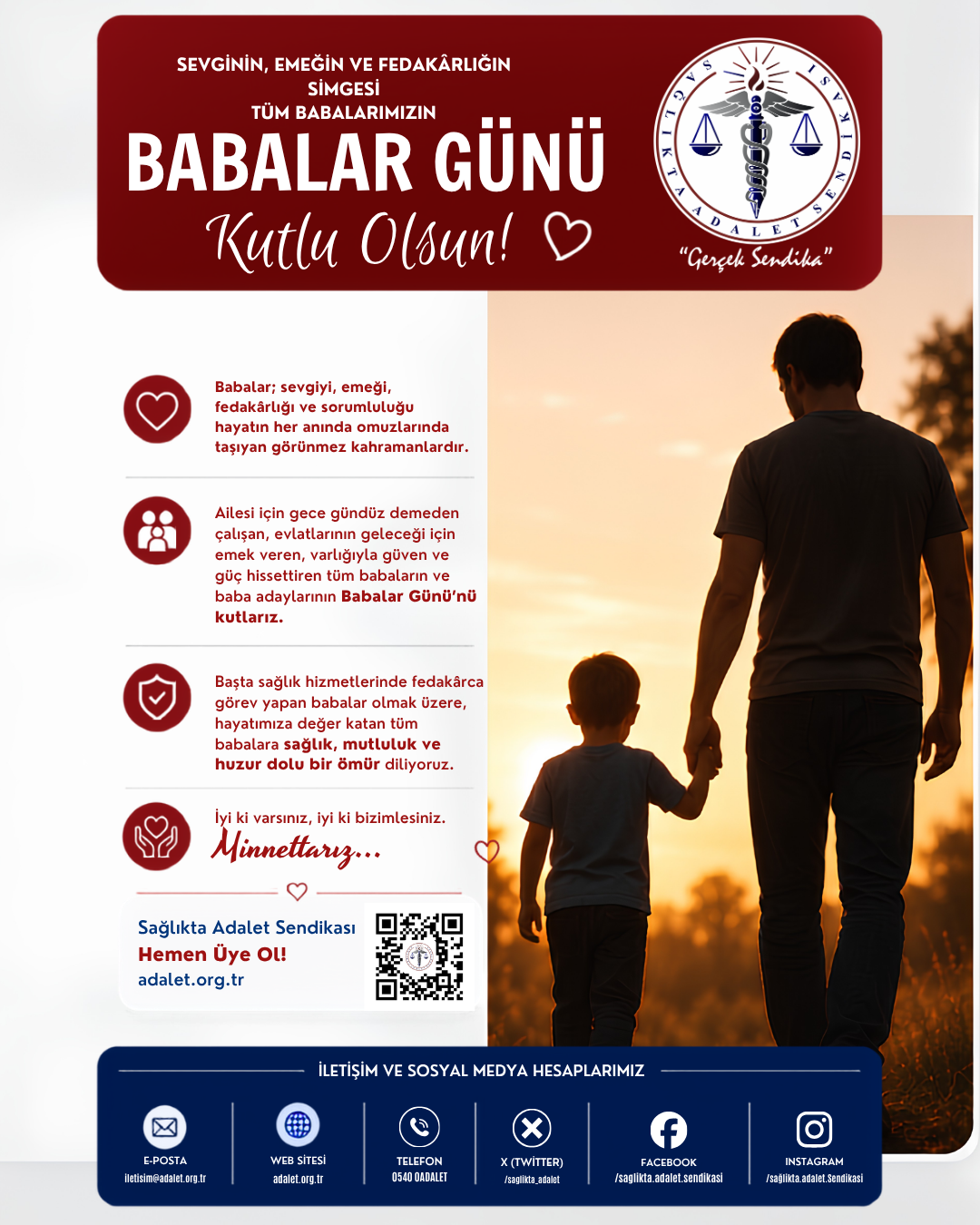 Güçlü Bir Omuz, Güven Veren Bir El, Koşulsuz Bir Sevgi...