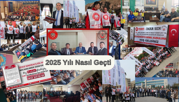 Yurt İmar Sen’de 2025: Mücadeleyle, Dayanışmayla Ve Kararlılıkla Geçen Bir Yıl