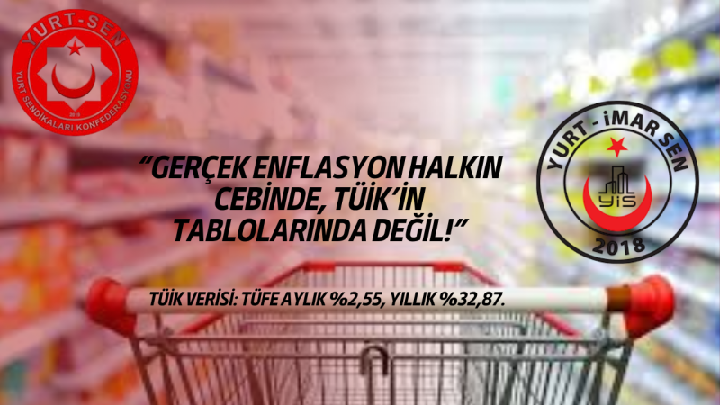Gerçek Enflasyon Halkın Cebinde, TÜİK’in Tablolarında Değildir